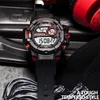 Relógios de pulso relógios esportivos masculinos LED Military Watch Men Fashion Electronics Relógio MaleWristWatchesWristWatches Will22