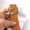 Cintura da uomo in vera pelle Designer Pelle bovina Donna Goffratura bicolore per uso fronte-retro Cinture 3,8 cm Cintura reversibile Inclusa SCATOLA