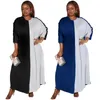 Ethnic Clothing African Dresses For Women Fall Elegant Patchwork Long Maxi Dress Abaya Ladies Traditional Africa L-4XL Christmas Robes