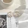 Backs Earrings Charm Imitation Pearls Earings Fashion Jewelry Gold Color Clip For Girls Women Korean Style Orecchini Donna