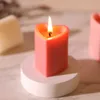 Zapachowy kolorowy w kształcie serca dekoracyjna domowa aromaterapia luksusowa świeca zapachowa