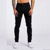 Jeans da uomo Pantaloni da uomo Jeans elasticizzati retrò Pantaloni slim fit casual Cerniera da lavaggio maschile Pantaloni a matita taglie forti Jeans skinny da uomo 230302