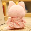 Poupées en peluche 30 cm dessin animé Kawaii LaLafanfan café en peluche peluche douce Kawaii poupée Animal oreiller cadeau d'anniversaire pour enfants enfants 230302