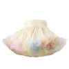 Gonne RiniLucia Neonate Tutu Gonna per bambini Bambini Puffy Tulle Gonne colorate in rete per ragazza Neonato Party Princess Girl Clothes T230301