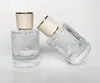 50 ml ronde verticale strepen Clear Glass Parfum Fles Spray Pump SN4091