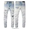 Designer masculino hip-hop jeans marrom amr jeans europeu e americanohigh street moda maré marca ciclismo motocicleta