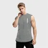 Canotte da uomo 2023 Estate traspirante Muscolare Racer Vest da uomo Jogger Palestre Bodybuilding Abbigliamento Fitness Esercizio Moda Abbigliamento sportivo