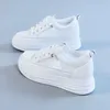 Spazzatura sportiva Fashion Nuova donna scarpe casual sneaker bianche mantrainer estate cavo sneakers innalzante interni 27