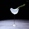 Wine Glasses Pack Of 4 Creative Bird Shape Cocktail Glass Champagne Goblet Whiskey Beer Drinking Cup Set