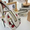 Brand Luxury Pillow Bag Designer Crossbody Bags Cherry Shoulder Bag Fashion Letters Print Shopping Handbags Purse Travel Messenger Bags For Women 230302