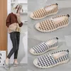 Chaussures habillées Mode et Exquis Couleur Correspondant Casual 2022 Printemps et Été Nouveaux Mocassins Bout Rond Mocassins Simples Dames Chaussures Plates L230302