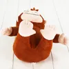 Plyschdockor 1 st 30 cm nyfikna George Monkey plysch fyllda leksaksdocka barn gåvor 230302