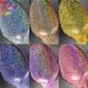 Nail Glitter TCT-336 Holographic Solvent Resistant Fine Hexagon Glitter Nail Art Decoration Cosmetics Gel Eye Shadow Makeuptumbler Crafts 230302