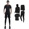 Hoodie And Sweatpants Set Mens Sportwear Workout Gym Clothing For Men Outfits Jogger Tracksuit Fitness Gymwear Black Sweat Suits241c