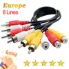 Antennes Europe 8Cline CCCAM Allemagne Support gratuit Oscam Cline Pologne Espagne câble stable rapide 4 k hd italie portugal suède FULL HD DVB-S2