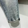 Erkek kot pantolon mol kot erkekler harem pantolon geniş bacak açık mavi streç stil sokak kıyafetleri yıkanmış denim pantolon insan hip hop erkek kıyafetleri kpop 230302