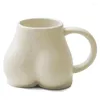 Кружки 300 мл европейская керамическая новинка чашка женская задница буру буру кофейное молоко кружка