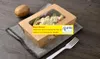 3 size Kraft Paper Salad Box Disposable Water Proof Takeaway Lunch Fruit Box Camping Supplies Dinnerware