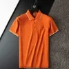 Maglietta ricamata Maglietta polo da uomo Maglietta firmata Felpa da uomo Cotone Bavero Pullover Camicie Casual Maglietta a maniche corte felpa con cappuccio 4xl 5xl top