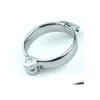 Other Health Beauty Items Metal Penis Ring Stainless Steel Cockrings Lock For Male Chastity Device Bondage Toys Drop Delivery Dhsik