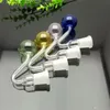 Курительные трубы Цвет Super Bubble Glass S Котел Отличный пирекс Стеклянная масляная труба Толстая масляная стойка Стеклянная вода труба