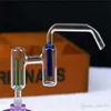 Tuyaux pour fumer Double pot de filtration panneau filtrant Bangs en gros Tuyaux de brûleur à mazout Tuyaux d'eau Tuyaux en verre Plates-formes pétrolières