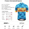 Cycling Jersey Sets Pro Men Outdoor Sport Bike Clothe Breathable Anti UV MTB Bicycle Clothing Wear Suit Kit 230302