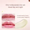 Lip Gloss Love-shaped Double-head Transparent Lipstick Moisturizing Waterproof Long-lasting Desalination Moisturiz D3P6