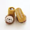 First Walkers Baby Sock Shoes Toddler Boy Soft Sole Rubber Cute Animal Booties Anti-slip