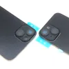 OEM-Handy-Gehäusehaus für iPhone 14 Plus, großes Loch auf der Rückseite, Glas, Ersatz, Batteriefach, Glasabdeckung mit integrierter Kamera-Objektiv-Installation, mehrfarbig, US-AU