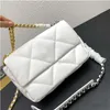 Luxurys Tote Tasarımcı Çantalar Çanta Kadın Çanak Totes Kanal Debriyaj Flap Çanta Klasik Ünlü Moda Seyahat Crossbody Crossbody Yaz Omuz Cüzdan Beyaz