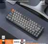 K68キーボードゲームメカニカルキーボード2.4GワイヤレスBluetoothゲームコンピューターキーボードゲーマーキーボード68キーキーキャップK3