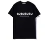 Burbe mens 디자이너 t 셔츠 남성용 여성용 셔츠 패션 tshirt 크루 넥 편지 캐주얼 여름 짧은 소매 남자 티 여성 의류 커플 복장 반팔