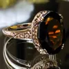 Anniversary Ring for Women Trendy Jewelry Romantic Carved Pattern Design Versatile Female Finger-rings Bulk