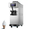 Commercial Soft Server Ice Cream Machine Electric Ice Cream Makers Machine One Flavors Sundae Yoghurt Vending Machine 1100W