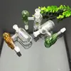 Acessórios para fumantes Crânio colorido vidro de vidro de filtro de filtro de vidro bongs de vidro bonges de óleo Burner de água Vidro Plajas de fumantes de fumantes