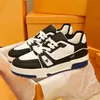 Designer Treaker Trainer Wergil Buty Casual Buty Calfskin Abloh White zielony czerwony niebieski litera Platforma Platforma Low Treakers Rozmiar 36-45