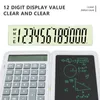 6 Inch Calculator USB LCD Writing Tablet Portable Rechargeable Drawing Board Office Handwriting Notebook For School And Working