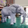 Swings Custom Made Outdoor Advertising Uppblåsbar simulering Animal Elephant Cartoon Realistic Models for Zoo Amusement Park Decoration W