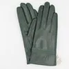 Пяти пальцев перчатки зимнее нагревание подлинная кожа толстые перчатки для детей тяжелые кожи