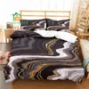 Set di biancheria da letto Set copripiumino con motivo in marmo per Aldult Kids Bed Game Quilt Comforter