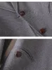 レディーススーツブレザーファッション女性ピンクコーヒーグレーフォーマルブレザーオフィスレディース女性長袖シングル胸肉ワークウェアジャケットコート230302
