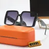 Designer-Sonnenbrillen für Damen und Herren, schattige Strahlen, Sonnenbrillen, Sonne mit Brille, luxuriöse Modebrillen, ein Must-Have für Outdoor-Strandreisen, mit orangefarbener Box