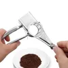 أدوات الجبن LMETJMA ROTARY GRATER Chocolate Stainless Steel مع 4 براميل مختلفة زبدة SLICER KC09231 230302