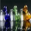 Smoking Accessories Color gourd external pot Wholesale Glass Bongs Accessories,