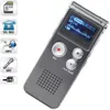 16GB geheugen digitale spraakrecorder met mp3 -speler functie stem geactiveerde recorder voor lezingen, vergaderingen, interviews tape dictafoon met afspelen, mp3 pq138