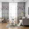 Curtain Nordic Blackout Light Curtains For Living Room Bedroom City Drapes Window Treatments Home Decoration