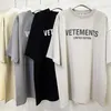 Heren T-shirts Goede kwaliteit Vetements Limited Edition Fashion T-Shirt Men 1 Borduurbrief T-shirt VTM vrouwen korte mouw G230301