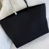 Czarna nylonowa wodoodporna torebka torebka dla kobiet luksusowe projektanci torba o wysokiej pojemności damskie zakupy