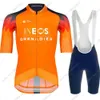 Conjuntos de camisas de ciclismo 2023 Ineos Grenadier Team Set masculino vermelho laranja roupas camisas de bicicleta terno shorts de bicicleta MTB desgaste Maillot Ropa 230302